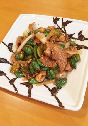 マイクロきゅうりの炒め物-レシピのメイン写真
