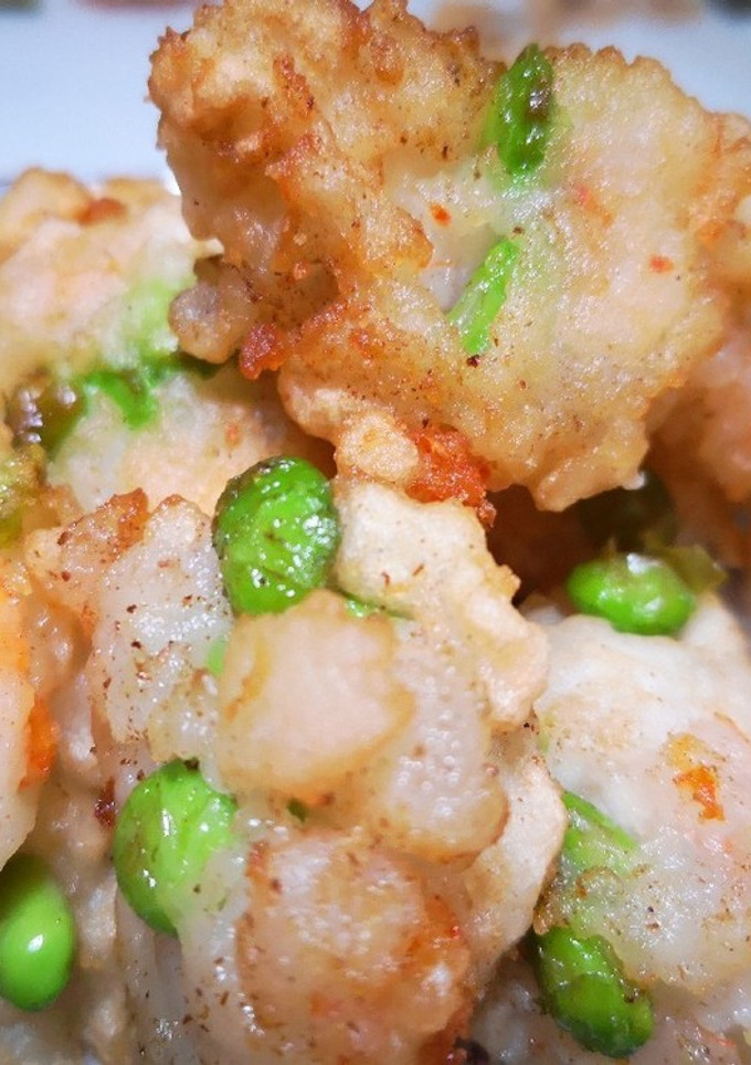 エビと枝豆のプリットはんぺん揚げ-レシピのメイン写真
