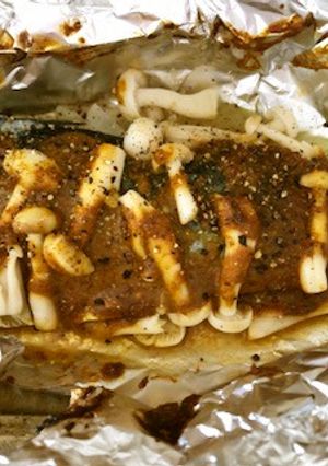 ケチャップとソースで塩サバのホイル焼き-レシピのメイン写真