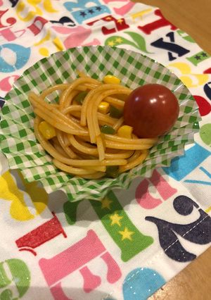 ソース&ケチャップが決めて☆お弁当スパ-レシピのメイン写真
