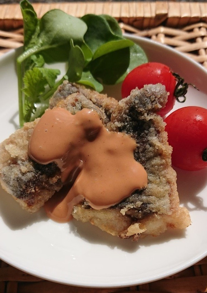 魚をおいしく！　あじのオーロラソースかけ-レシピのメイン写真
