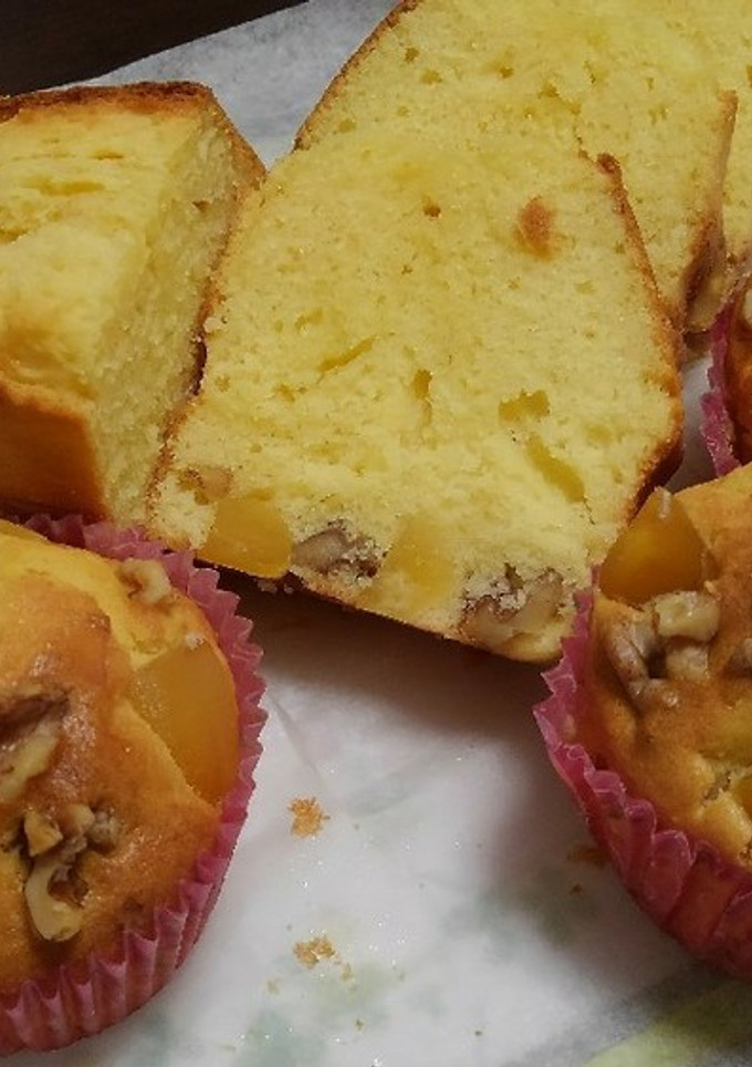 簡単☆しっとり☆栗の甘露煮ケーキ-レシピのメイン写真