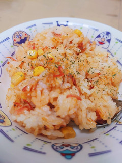 3分でできる!子供味桜えびピラフ-レシピのメイン写真