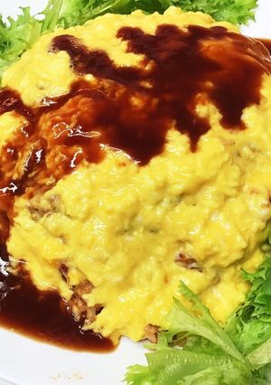 トマトとアボカドのデミオムライス-レシピのメイン写真