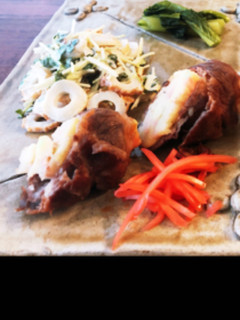 紅生姜のポテサラ 肉巻き-レシピのメイン写真