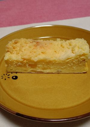 りんごのクランブルチーズケーキ-レシピのメイン写真