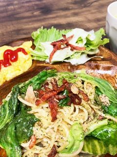 ♪ツナとレタスとベーコンのパスタ♪-レシピのメイン写真
