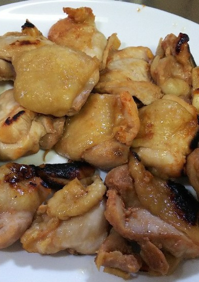 魚焼きグリル活用 鶏もも肉の蒸し焼き-レシピのメイン写真