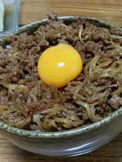 甘辛 肉味噌丼-レシピのメイン写真