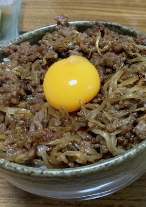 甘辛 肉味噌丼-レシピのメイン写真