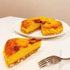 รูปของ かぼちゃのカッテージチーズケーキ