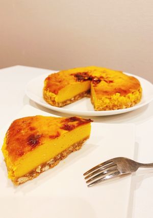 かぼちゃのカッテージチーズケーキ-レシピのメイン写真