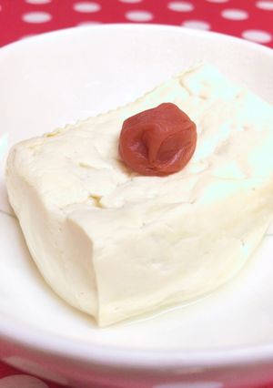 *ホット梅豆腐*-レシピのメイン写真