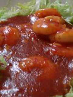お手軽おいしいエビチリ!-レシピのメイン写真