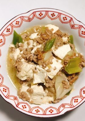 簡単！辛くない麻婆豆腐-レシピのメイン写真