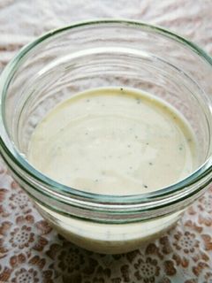 ヨーグルトハーブドレッシング-レシピのメイン写真