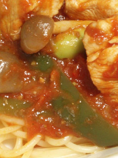 ☆鶏肉のトマト煮込みパスタ☆-レシピのメイン写真