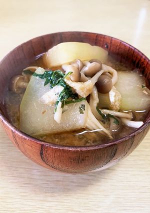 冬瓜第3弾★味噌汁Ver!-レシピのメイン写真