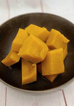無水鍋で簡単♪煮崩れしないかぼちゃの煮物-レシピのメイン写真