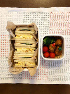 サンドイッチ弁当-レシピのメイン写真