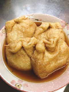 お餅の油揚げ包み煮-レシピのメイン写真