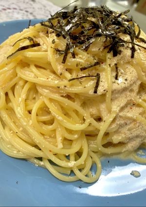 超簡単♥失敗しない明太子クリームパスタ♥-レシピのメイン写真