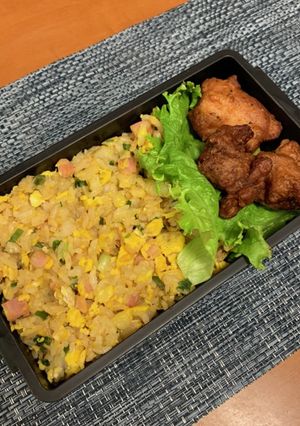 チャーハン弁当　2020/09/12-レシピのメイン写真