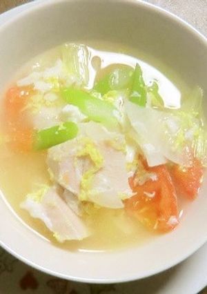 作り置きスープで、たんぱく質補給-レシピのメイン写真