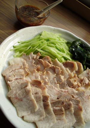 薄～くスライスしてね☆中華風ゆで豚-レシピのメイン写真