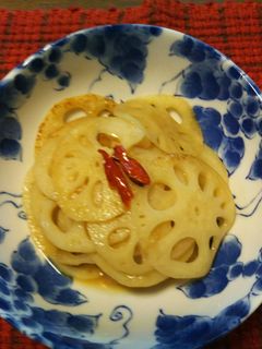 れんこんのピリ辛炒め-レシピのメイン写真