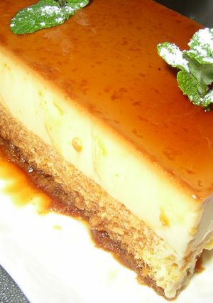 プリンケーキ♪-レシピのメイン写真