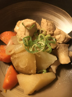付け出し/惣菜●鶏肉と根菜のあまから煮-レシピのメイン写真
