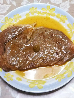 ゆず胡椒ソースで食べる牛ステーキ-レシピのメイン写真