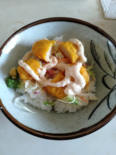 チキンナゲット野菜丼-レシピのメイン写真