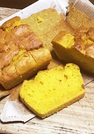 生クリームの消費にも！簡単カボチャケーキ-レシピのメイン写真