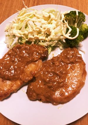 ヨーグルト味噌バター腸活トンテキ-レシピのメイン写真