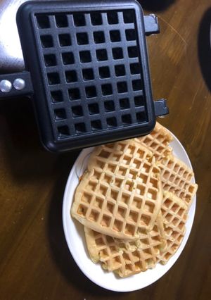 誰も教えてくれない　フワフワワッフル-レシピのメイン写真