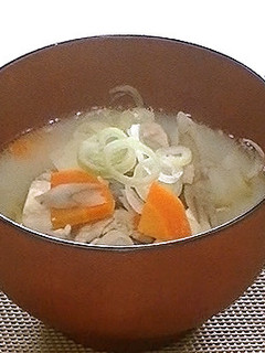 減塩!!豚汁(乳和食)-レシピのメイン写真