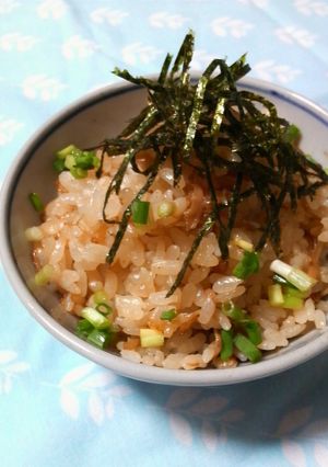 本当に簡単☆なめたけ炊き込みご飯-レシピのメイン写真