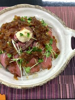 簡単おつまみ☆炊飯器でローストビーフ-レシピのメイン写真