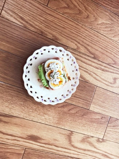 生ハムエッグトースト^ ^-レシピのメイン写真