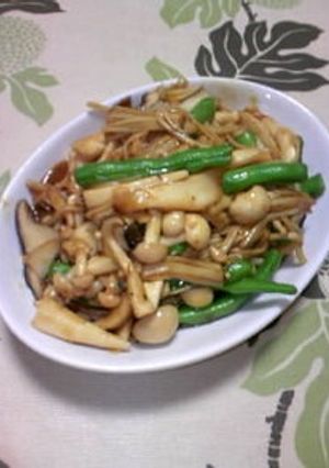 きのこのカレーバターきんぴら-レシピのメイン写真