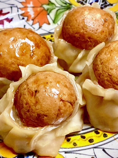 丸ごとマッシュルーム餃子!-レシピのメイン写真