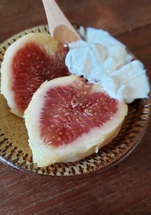 いちじく リコッタチーズ添え-レシピのメイン写真