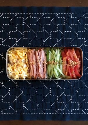 冷やし中華弁当-レシピのメイン写真