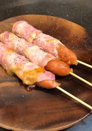 簡単フェス飯!!ベーコンチーズ巻き-レシピのメイン写真