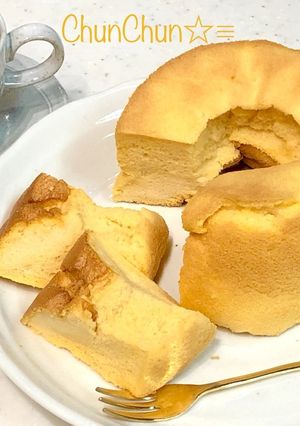 簡単☆綿飴のような野菜のシフォンケーキ-レシピのメイン写真