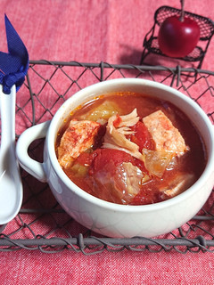 鶏胸肉キャベツ舞茸スープ(ダイエット)-レシピのメイン写真