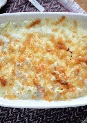 チーズたっぷりマカロニグラタン-レシピのメイン写真