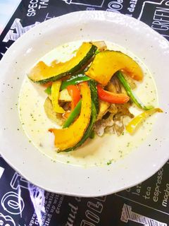 根菜チキン炒め☆カルボナーラスープで☆-レシピのメイン写真